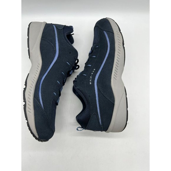 New Balance Womens Walk Run Shoes Blue Gray Superfeet Comfort Size 10M - Picture 6 of 11